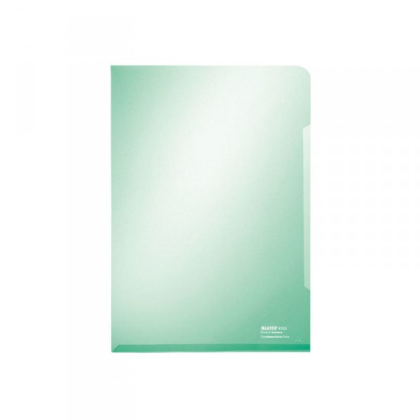 LEITZ Sichthülle Super Premium, A4, PVC, grün, 0,15 mm