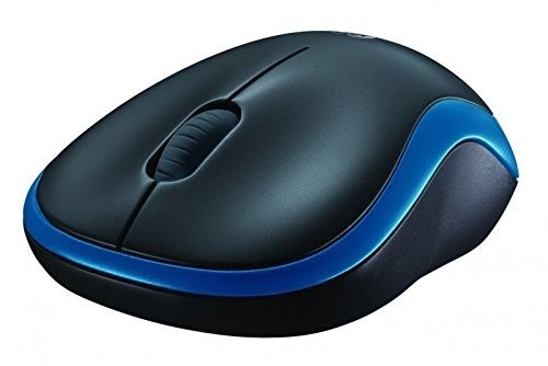 Logitech Notebook Mouse M185, blau/schwarz