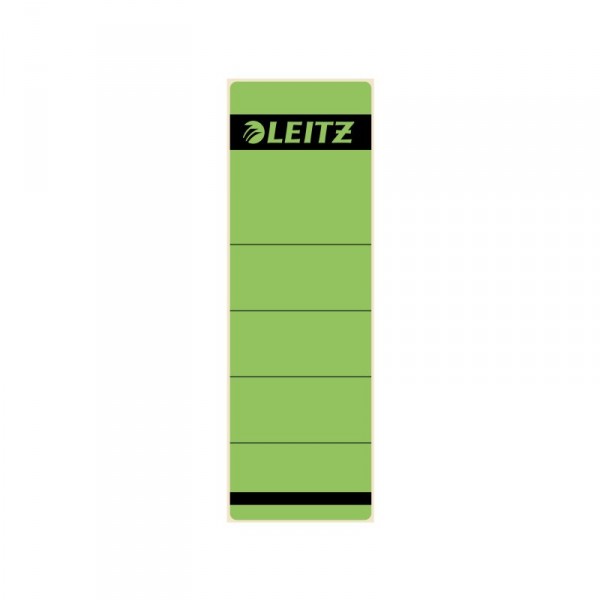 LEITZ Ordnerrücken-Etikett, 61 x 192 mm, kurz, breit, grün (1642-00-55)