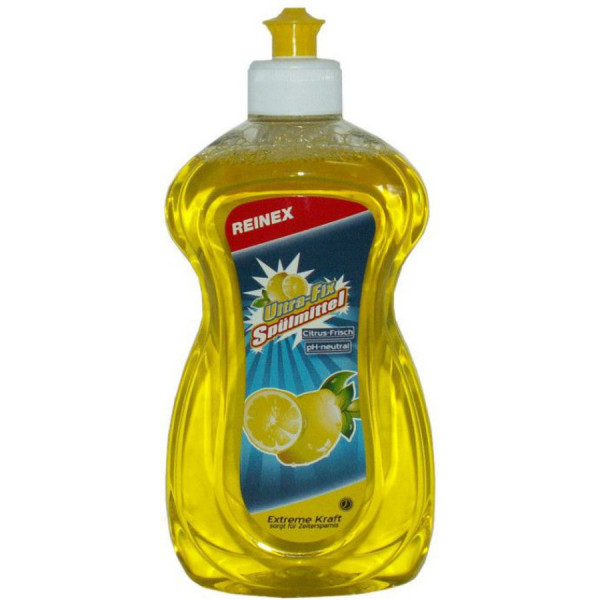 Reinex Ultra-Fix Spülmittel 500 ml - Flasche, Zitrone