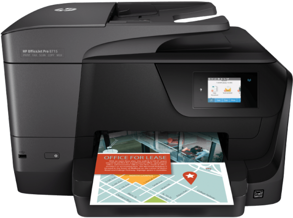 HP OfficeJet Pro 8718 Tintenstrahl-Multifunktionsdrucker 4in1 Instank Ink ready inkl. 4 Monate Insta